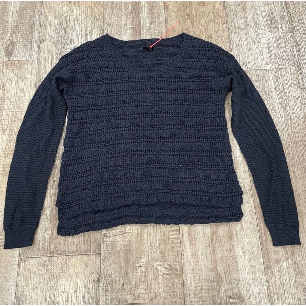 New The Kooples Open Knit Sweater L